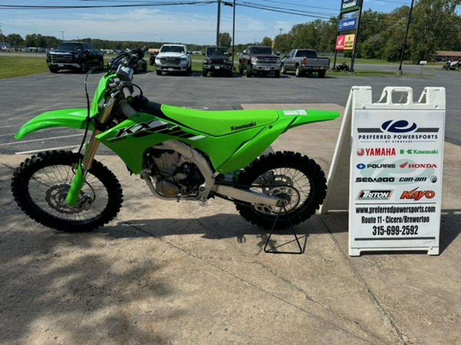 2025 Kawasaki KX 450 Lime Green