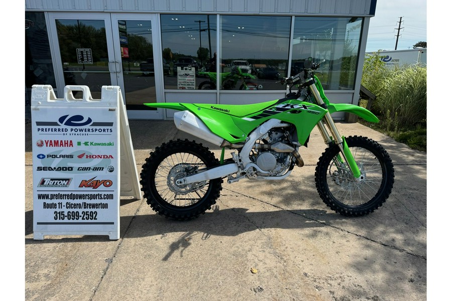 2025 Kawasaki KX 450 Lime Green