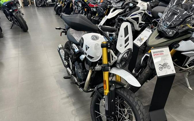 2026 Triumph Scrambler 400 XC Racing Yellow