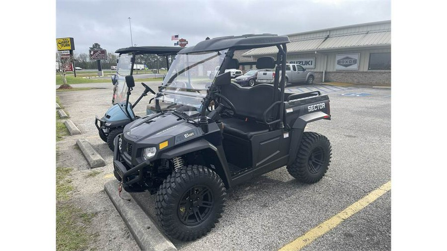 2022 Hisun SECTOR ELECTRIC UTV BLACK