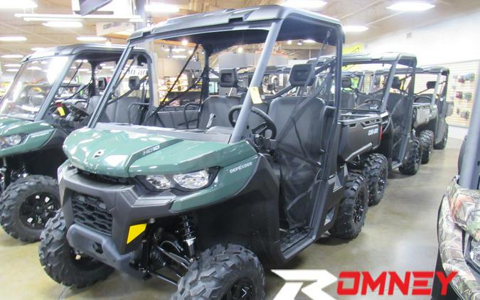 2024 Can-Am® Defender DPS HD10 Tundra Green