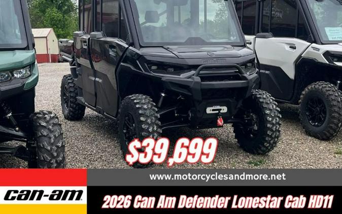 2026 Can-Am® Defender MAX LONE STAR CAB HD11