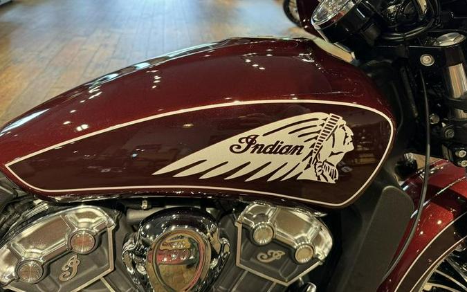 2021 Indian Motorcycle® Scout® ABS Maroon Metallic/Crimson Metallic