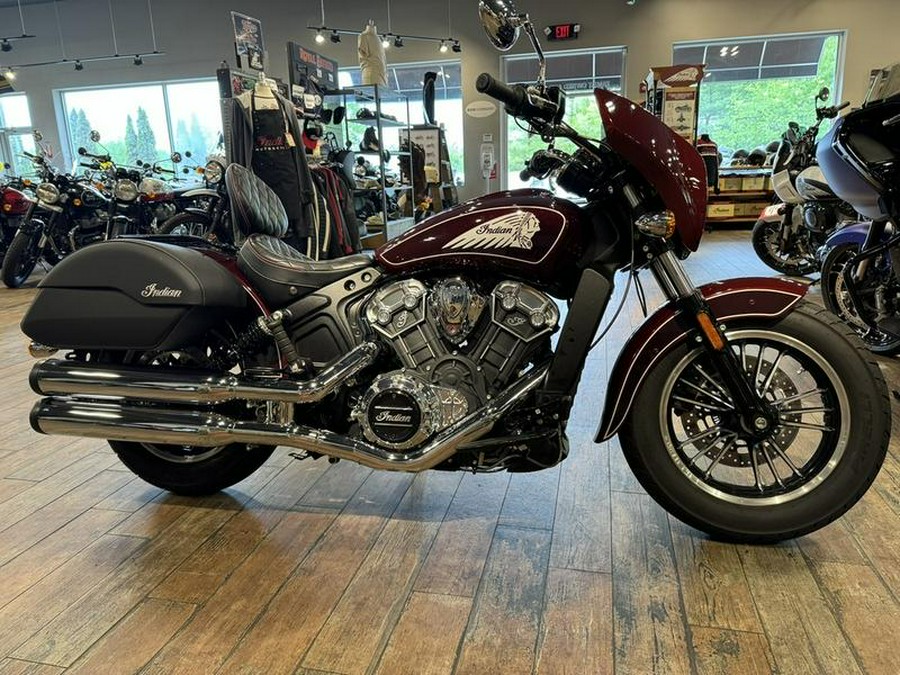 2021 Indian Motorcycle® Scout® ABS Maroon Metallic/Crimson Metallic