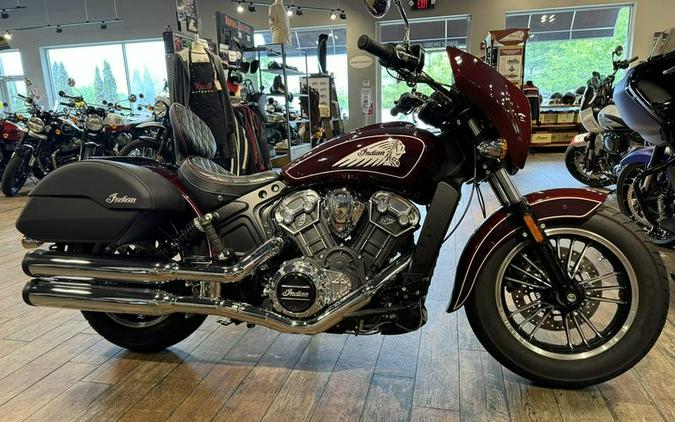 2021 Indian Motorcycle® Scout® ABS Maroon Metallic/Crimson Metallic