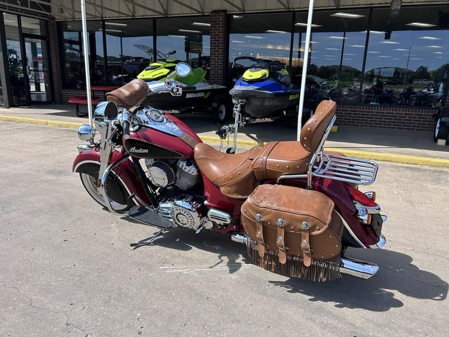 2015 Indian Motorcycle® Chief® Vintage Indian Red / Thunder Black