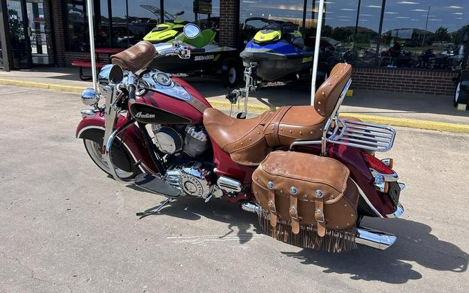 2015 Indian Motorcycle® Chief® Vintage Indian Red / Thunder Black