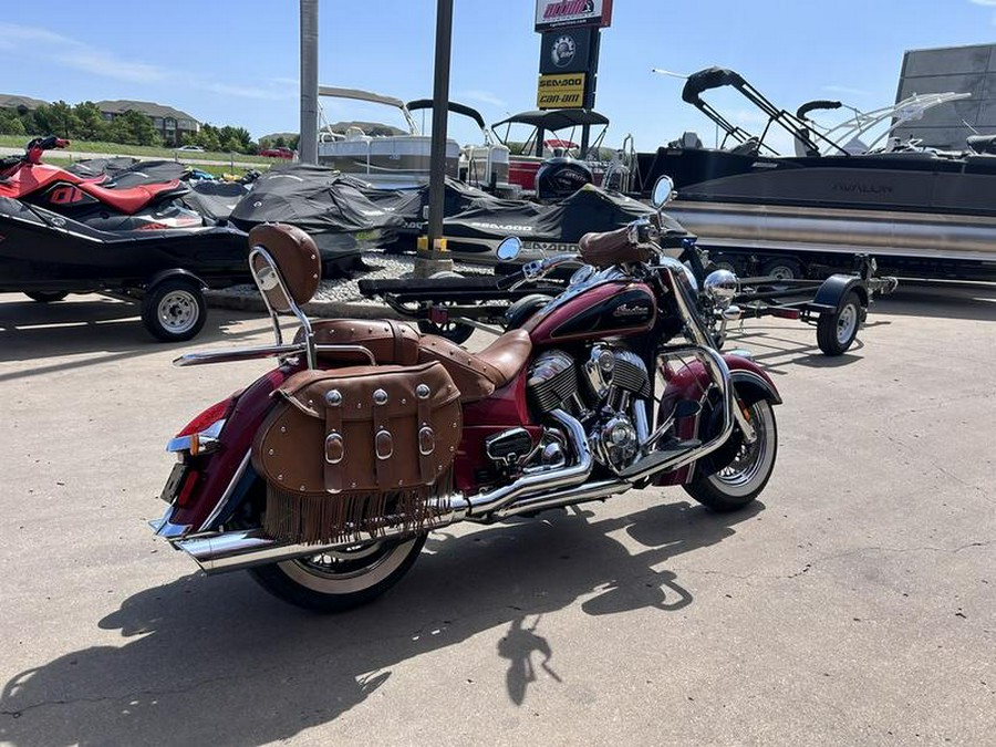 2015 Indian Motorcycle® Chief® Vintage Indian Red / Thunder Black