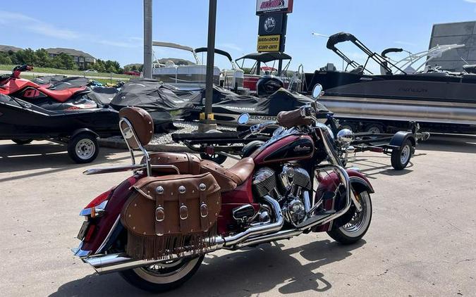 2015 Indian Motorcycle® Chief® Vintage Indian Red / Thunder Black