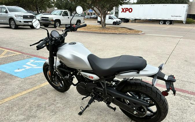 2026 Royal Enfield Guerrilla 450 Smoke Silver
