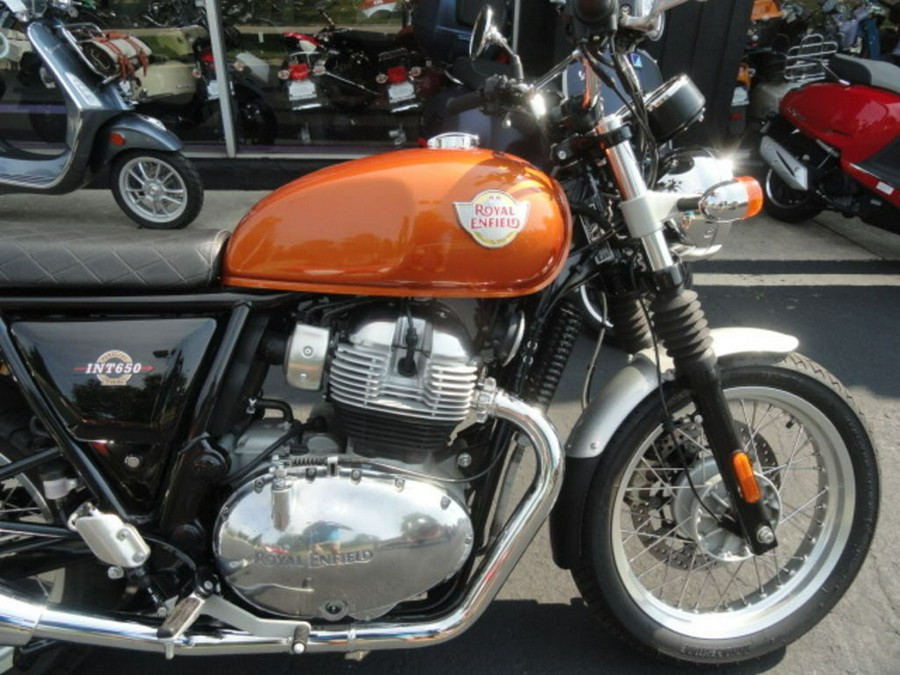 2022 Royal Enfield Int650 Orange Crush