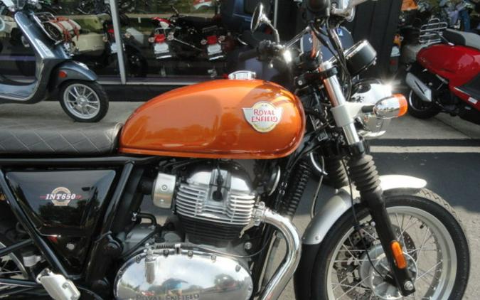 2022 Royal Enfield Int650 Orange Crush