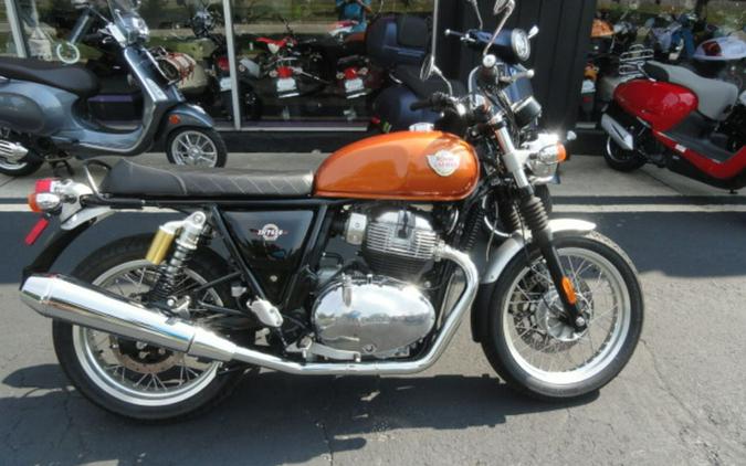 2022 Royal Enfield Int650 Orange Crush