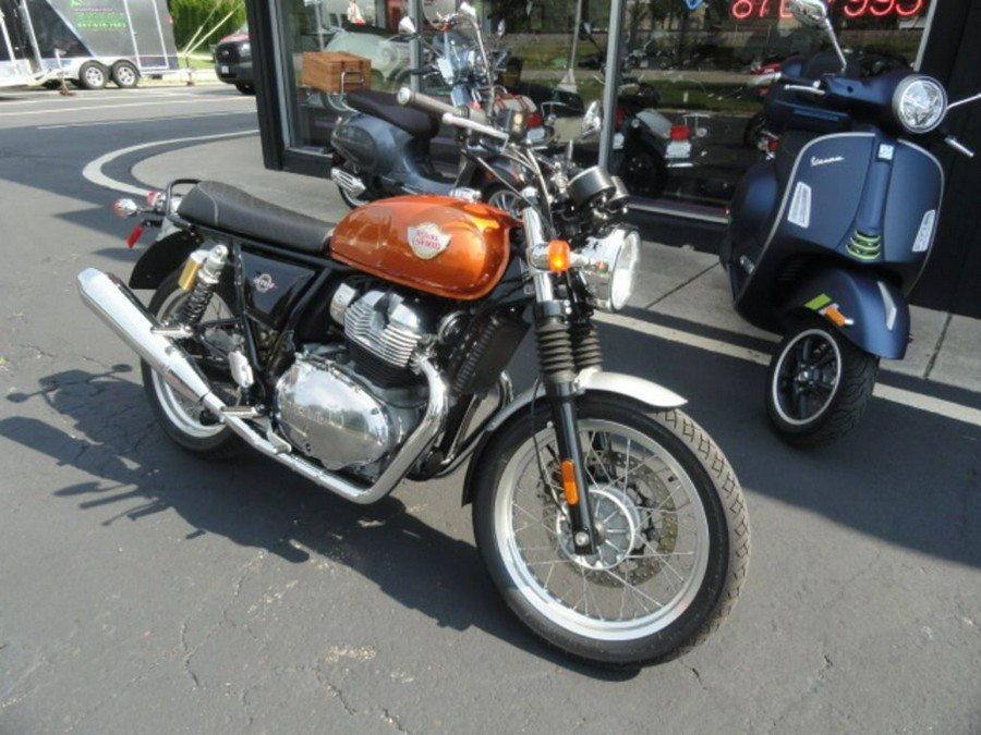 2022 Royal Enfield Int650 Orange Crush