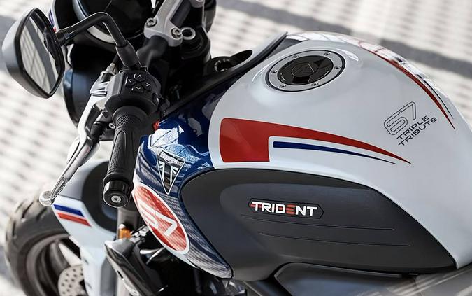 2025 Triumph Trident 660 Triple Tribute Edition