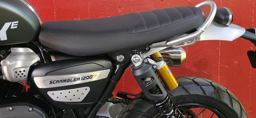 2026 Triumph Scrambler 1200 XE Matte Khaki Green