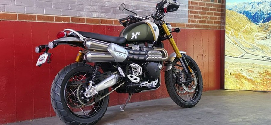 2026 Triumph Scrambler 1200 XE Matte Khaki Green