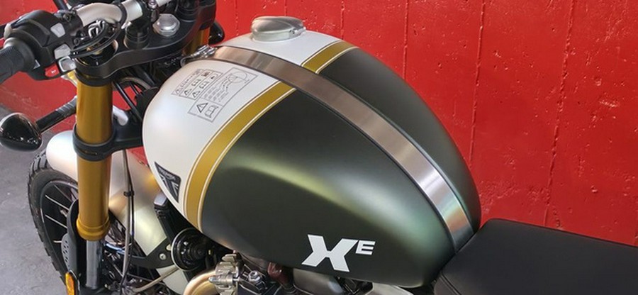 2026 Triumph Scrambler 1200 XE Matte Khaki Green