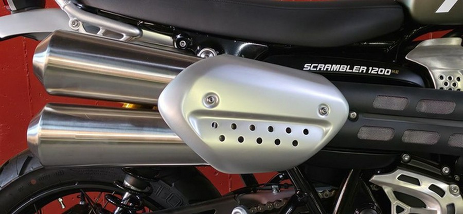 2026 Triumph Scrambler 1200 XE Matte Khaki Green