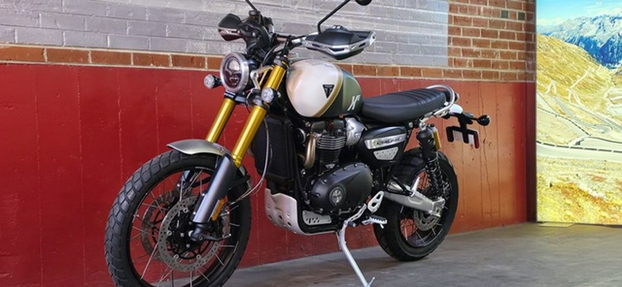 2026 Triumph Scrambler 1200 XE Matte Khaki Green