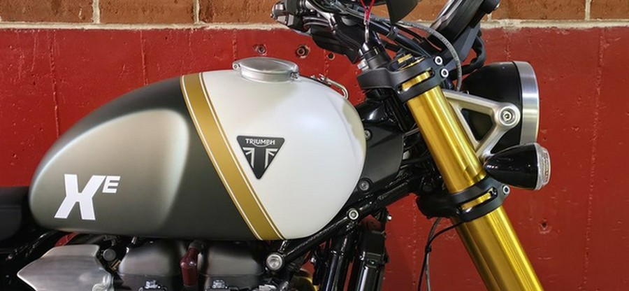 2026 Triumph Scrambler 1200 XE Matte Khaki Green