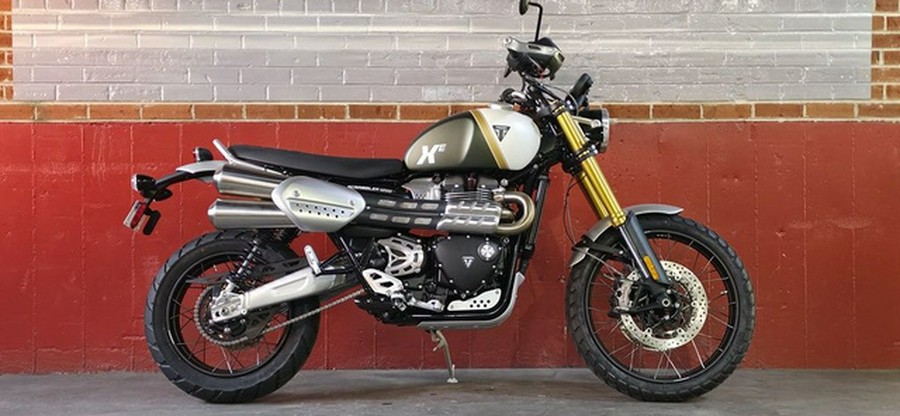 2026 Triumph Scrambler 1200 XE Matte Khaki Green