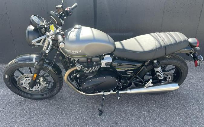 2023 Triumph Speed Twin 900 Matte Silver Ice