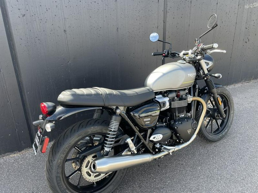 2023 Triumph Speed Twin 900 Matte Silver Ice