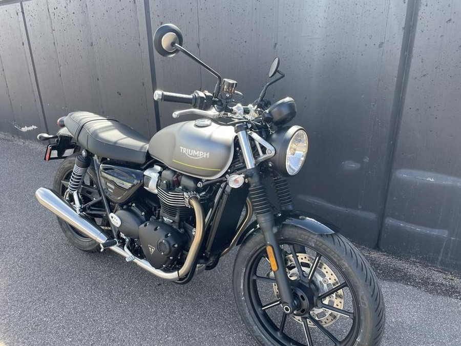 2023 Triumph Speed Twin 900 Matte Silver Ice