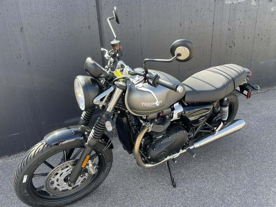 2023 Triumph Speed Twin 900 Matte Silver Ice