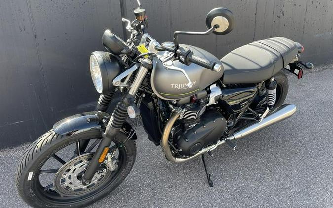 2023 Triumph Speed Twin 900 Matte Silver Ice