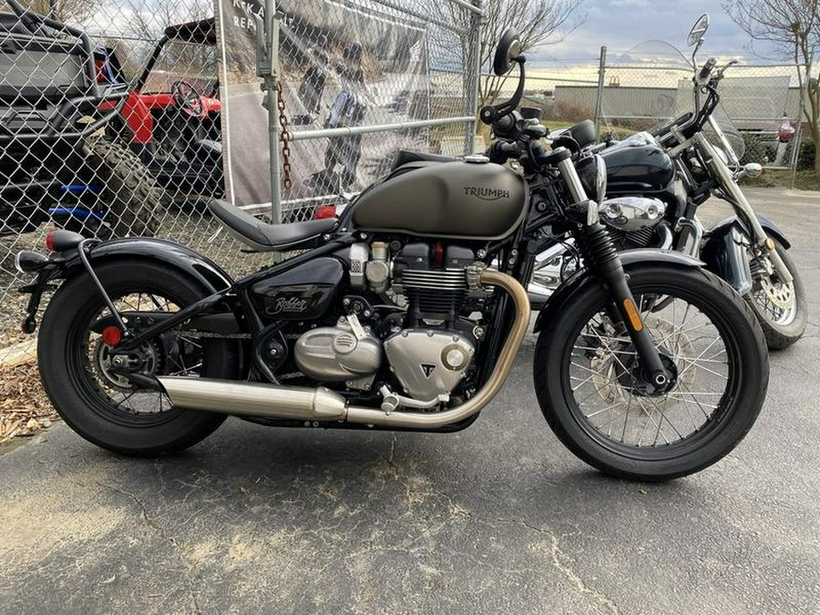 2017 Triumph Bonneville Bobber Ironstone