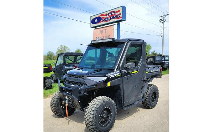 2023 Polaris Industries RANGER XP 1000 Premium Super Graphite with Lifted Lime Accents