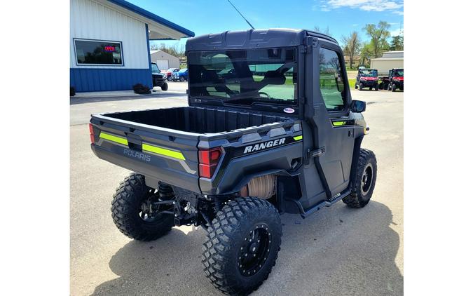 2023 Polaris Industries RANGER XP 1000 Premium Super Graphite with Lifted Lime Accents