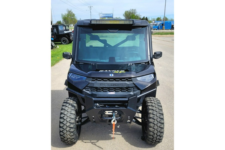 2023 Polaris Industries RANGER XP 1000 Premium Super Graphite with Lifted Lime Accents