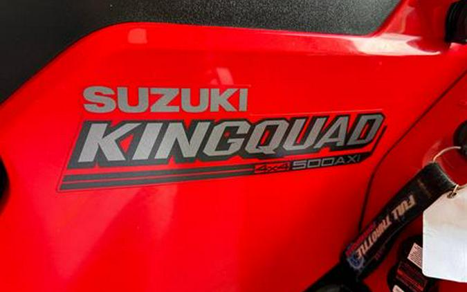 2022 Suzuki KingQuad 500AXi Power Steering