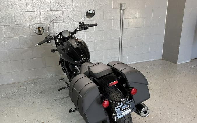 2025 Indian Motorcycle® Super Scout® Black Metallic