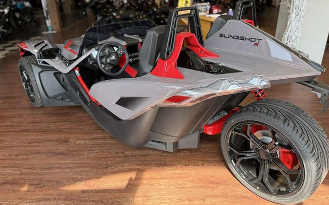 2026 Polaris Slingshot R AutoDrive Radiant Gray with Indy Red Pearl