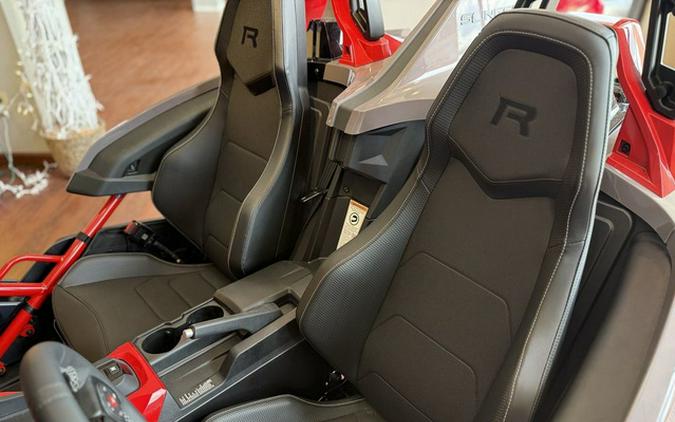 2026 Polaris Slingshot R AutoDrive Radiant Gray with Indy Red Pearl