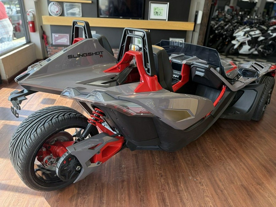 2026 Polaris Slingshot R AutoDrive Radiant Gray with Indy Red Pearl