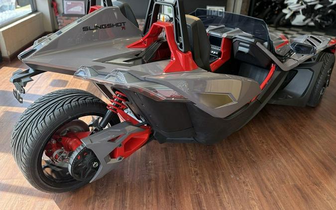 2026 Polaris Slingshot R AutoDrive Radiant Gray with Indy Red Pearl