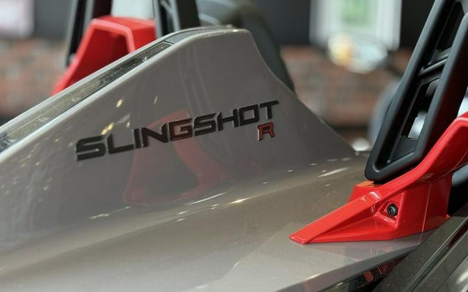 2026 Polaris Slingshot R AutoDrive Radiant Gray with Indy Red Pearl
