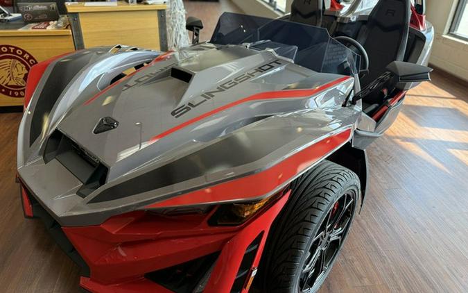 2026 Polaris Slingshot R AutoDrive Radiant Gray with Indy Red Pearl
