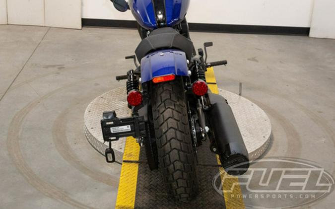 2025 Indian Scout Bobber Limited +Tech Spirit Blue Metallic