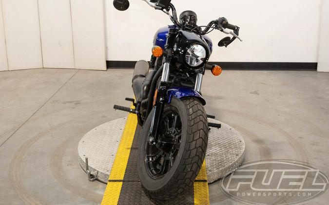 2025 Indian Scout Bobber Limited +Tech Spirit Blue Metallic
