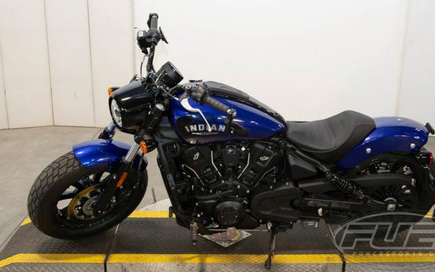 2025 Indian Scout Bobber Limited +Tech Spirit Blue Metallic