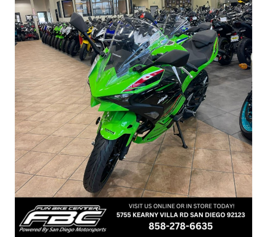 2024 Kawasaki Ninja® 500 KRT Edition