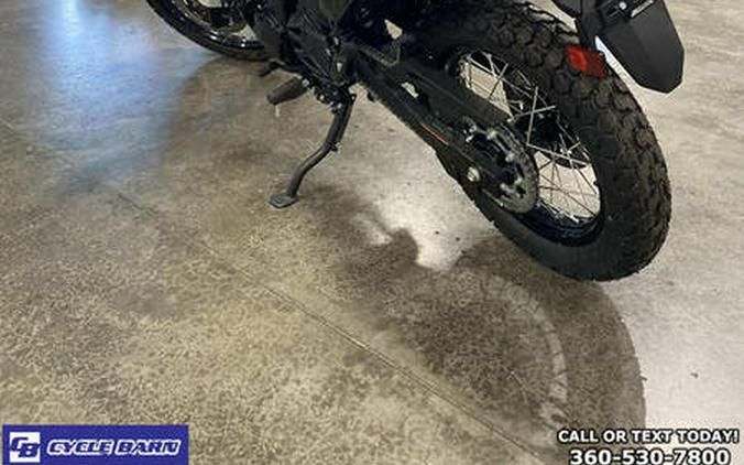 2025 Kawasaki KLR®650 Pearl Crystal White/Metallic Carbon Gray ABS