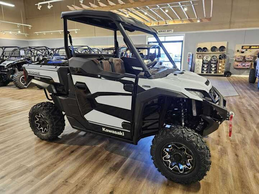 2025 Kawasaki RIDGE RANCH EDITION Metallic Stardust White - 108375