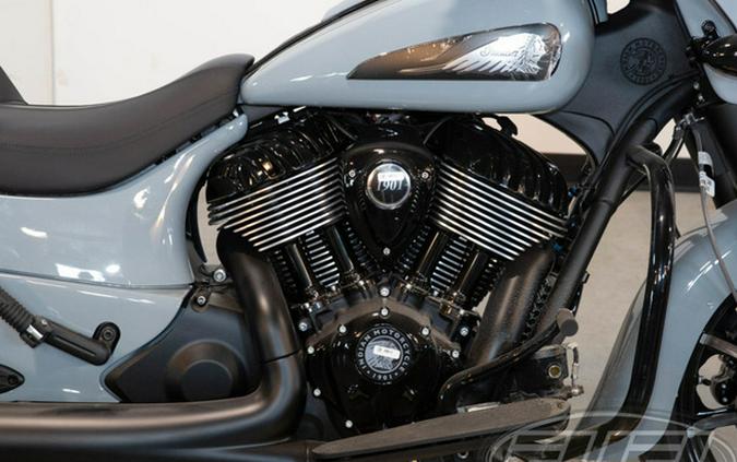 2025 Indian Chieftain Dark Horse W/Powerband Audio Storm Gra